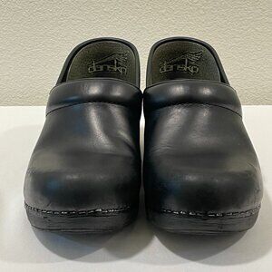 DANSKO Classic Professional "Cabrio" Leather Clog, Black - 5.5/6 (36)
